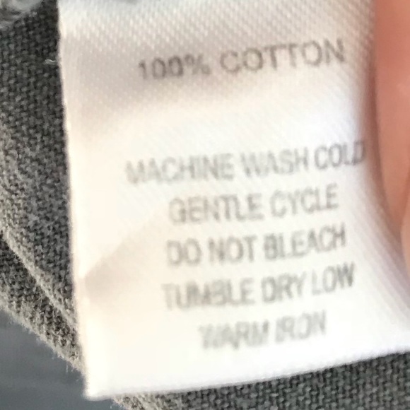 Ann Taylor Loft gray khaki pants - Picture 2 of 4